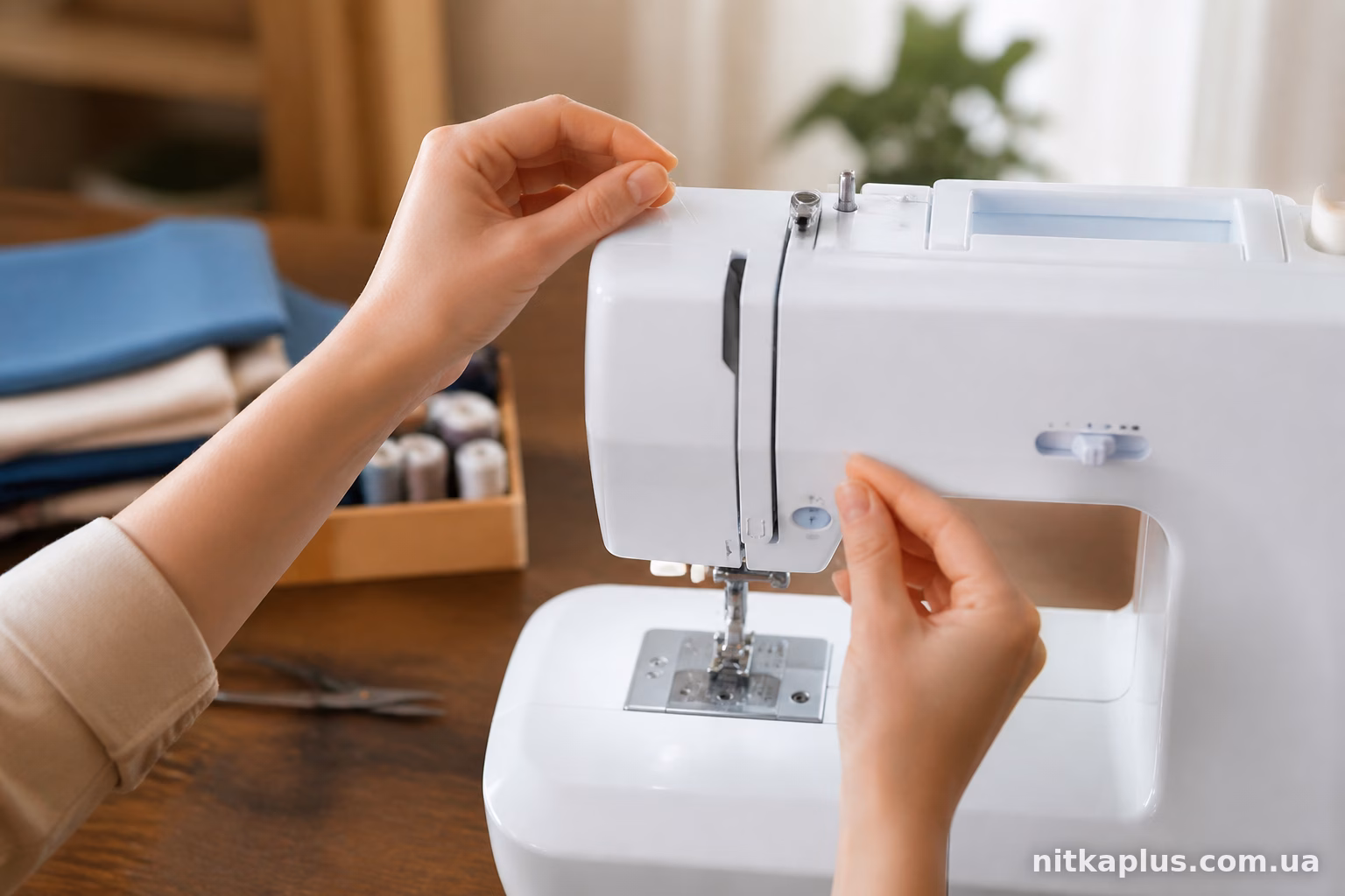 Bernette Sew&Go 8: як відрегулювати натяг нитки