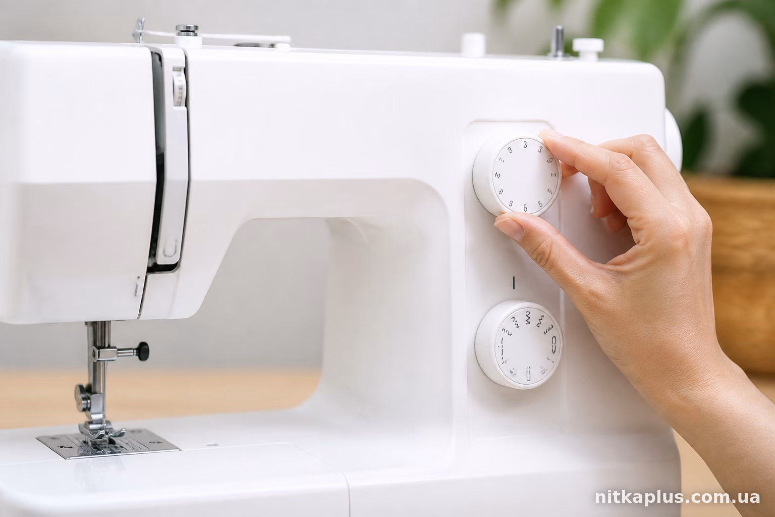 Janome 423S: як відрегулювати натяг верхньої нитки