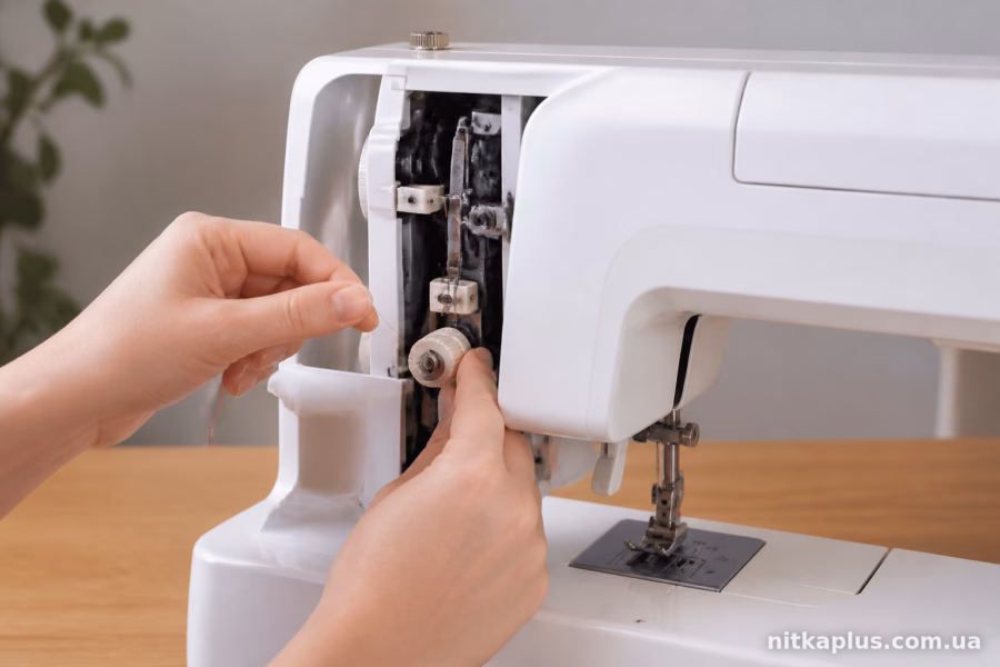 Janome Juno 513: як налаштувати натяг нитки