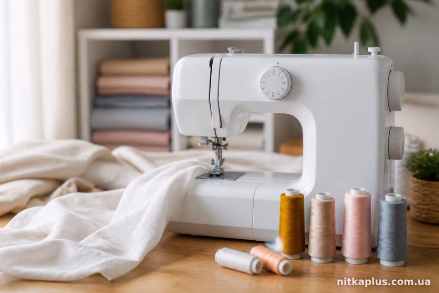 Janome Juno 513: які нитки використовувати для трикотажу