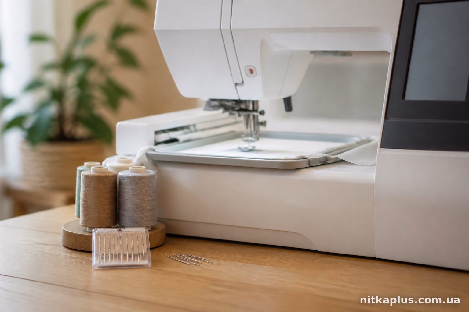Janome Memory Craft 550E: які голки використовувати